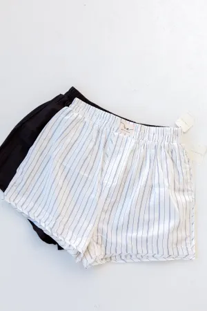 We The Free Day To Day Striped Boxers | Ivory Combo