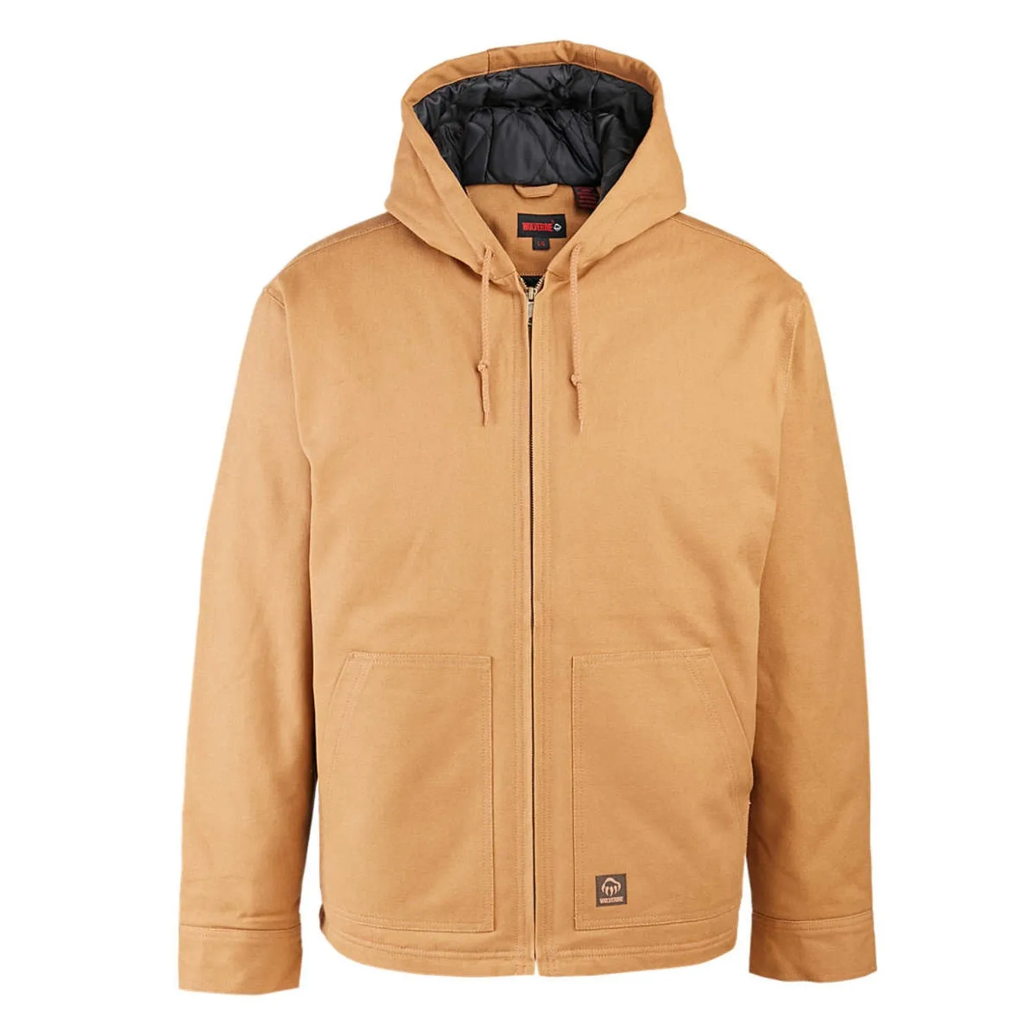 Wolverine Men's Jaxon Full-Zip Duck Canvas Hooded Jacket