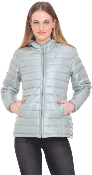 Women Self Design Casual Hoddie Jacket